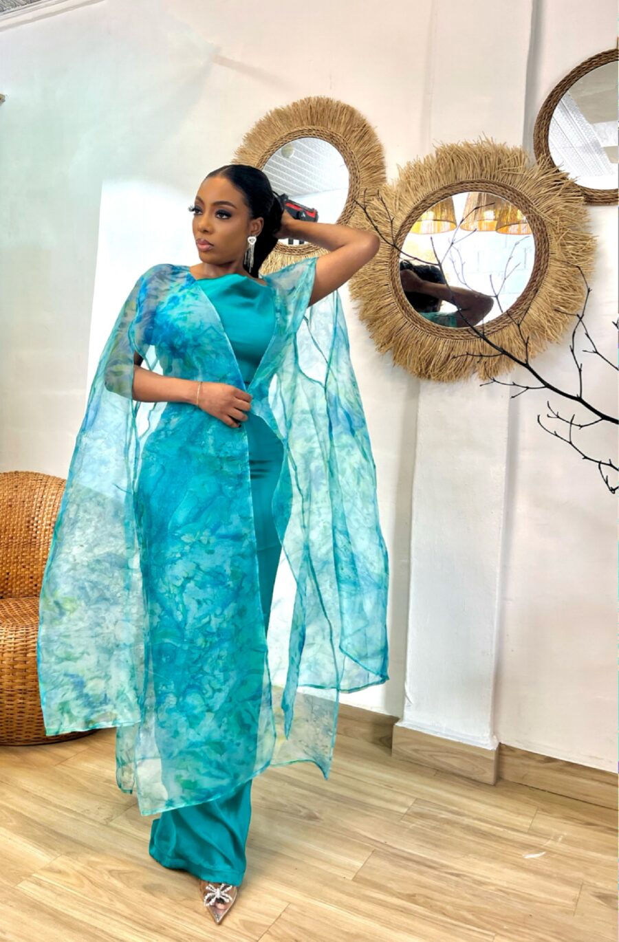 Aida Kimono and inner slip