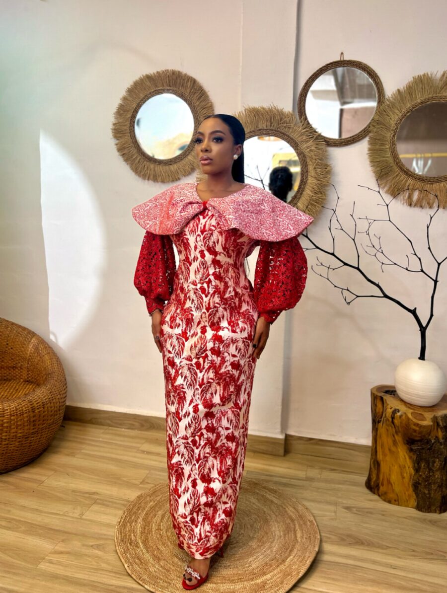 Fara Brocade Dress