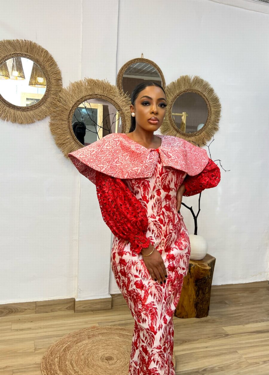 Fara Brocade Dress